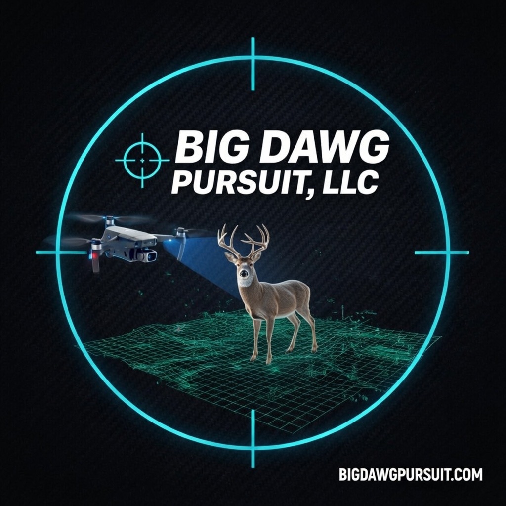 Big Dawg Pursuit drone scanning property with aerial imaging